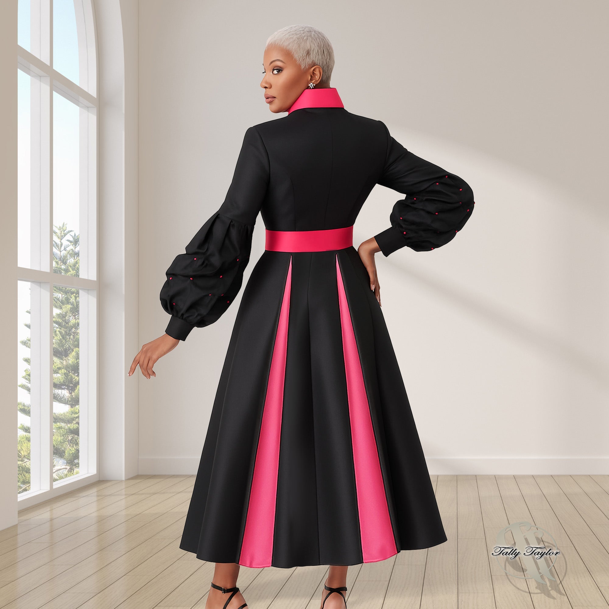 Women’s Modern Cassock Robe -4730 by Tally Taylor