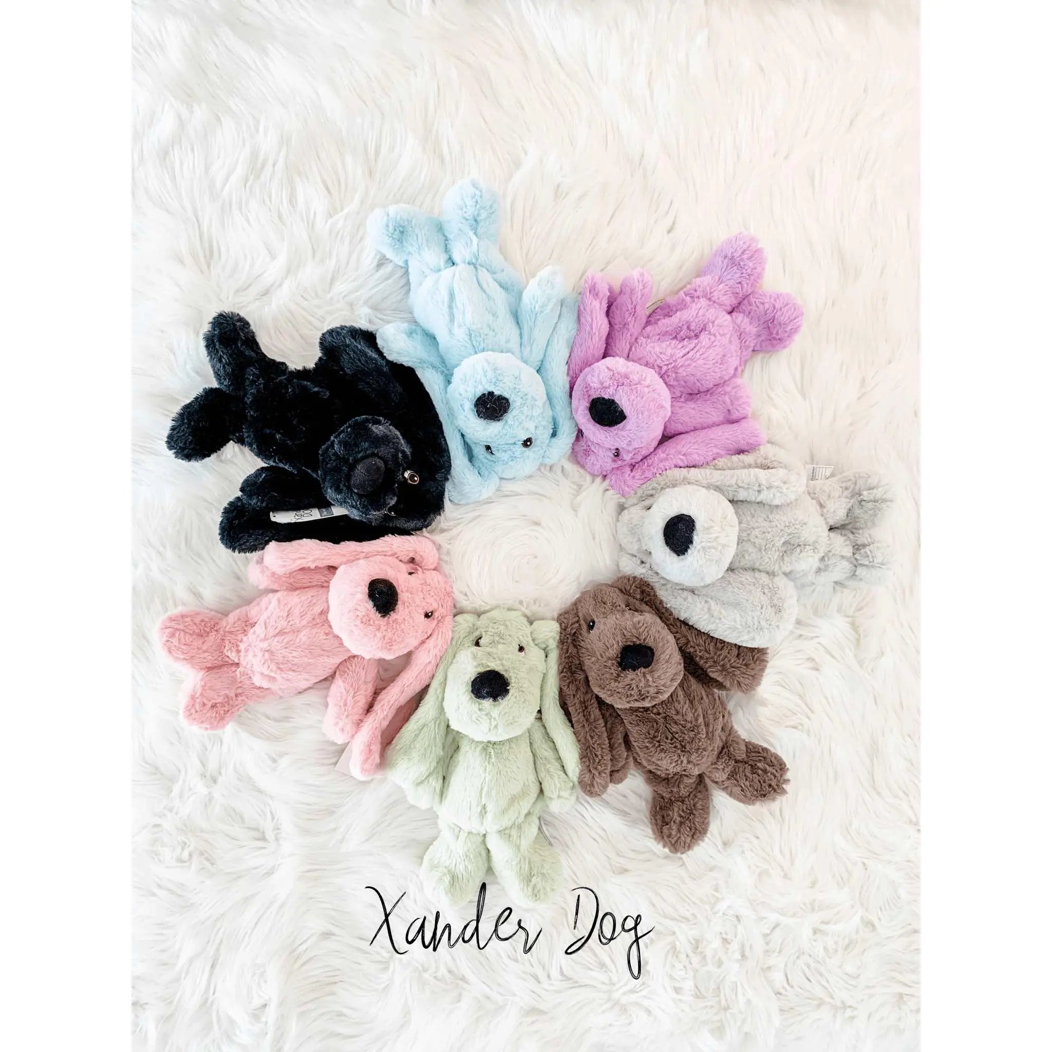 Xander Stuffed Dog Gift Set - With Clothing &amp; More by Lavender Life Company