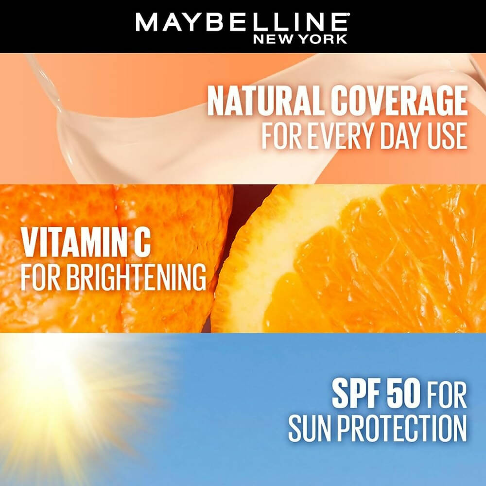 Maybelline New York Fit Me Fit Me Fresh Tint With SPF 50 &amp; Vitamin C Foundation - Shade 05 by Dista