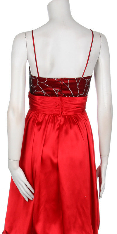 CLEARANCE - Juliet 2117 Short Knee Length Bubble Skirt Semi-Formal Dress by DiscountDressShop