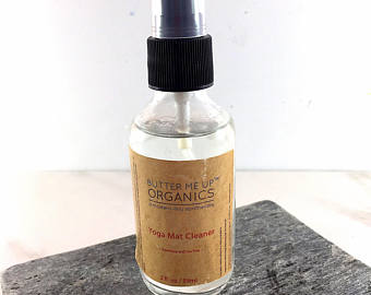 Yoga Mat Cleaner Organic / Clean Yoga Mat / Vinyasa by Butter Me Up Organics