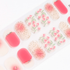 Pink Tulips Gel Nails by Candied Nails