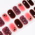 Darkness Heart Gel Nails by Candied Nails