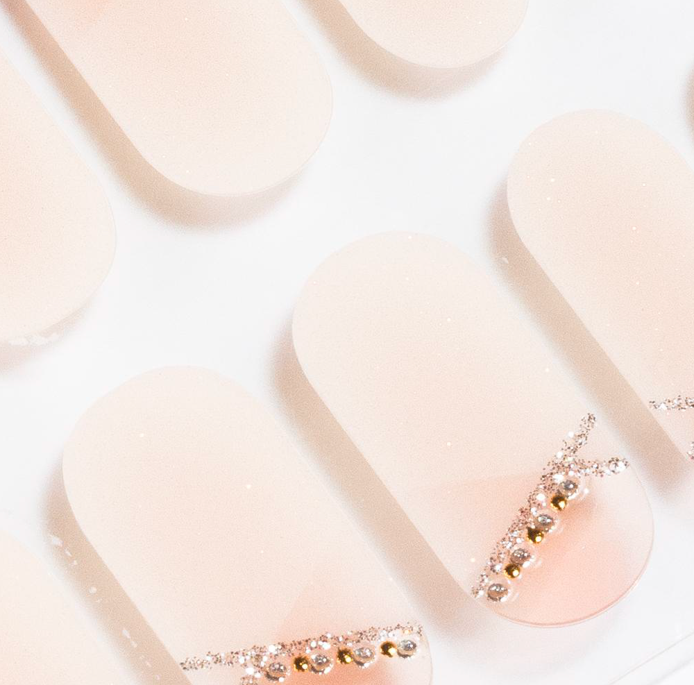 Golden Way Gel Nails by Candied Nails