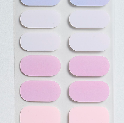 Pastel Colors Gel Nails by Candied Nails